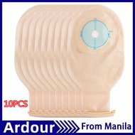 Ardour Colostomy Bag Pouch 10pcs 25-60mm Size Cover Drainable one-single System Ostomy Bag Ostomy Cut-to-Fit