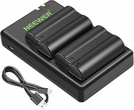 Neewer EN-EL15 EN-EL15A Battery Charger Set Compatible with Nikon Z6, Z7, d750, d7200, d7500, d850,