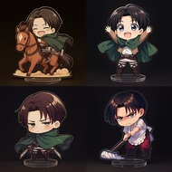 Attack On Titan Standee Model 12cm Levi AOT - mica material - Study corner desk decoration Action Fi