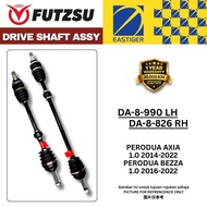 FUTZSU Drive Shaft Perodua Axia 1.0 2014-2022 Bezza 1.0 2016-2022 LH Short RH Long DA-8-990 DA-8-826
