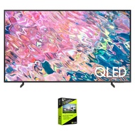 SAMSUNG QN43Q60BAFXZA Q60B 43 inch QLED 4K Quantum Dual LED HDR Smart TV 2022 Bundle with Premium 4 