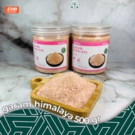 Himalayan salt pink salt premium original organic 500 Gr 1Kg
