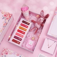 Gift Box Wholesale Birthday Gift Lipstick Rose One Week Gift Gift Box Soap Flower 7 Days Perfume Val