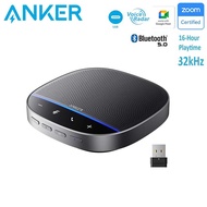 Speakerphone Anker A3305 PowerConf S500 with Zoom Rooms Certification, USB-C Conference Speaker, Blu