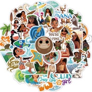 [Large sticker]50Pcs Moana Stickers disney animation Sticker for Laptop Luggage Car Motor Bike Helmet Waterproof PVC Toy Sticker