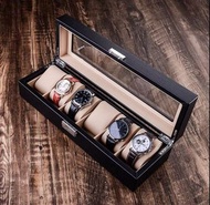 watches  box 6 /12 slots #6位12位手錶收納盒+首飾收納盒#手錶盒#