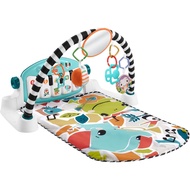 Fisher-Price Kick with Your Feet! 4-Way Bilingual Piano Gym for Developing Sensory Development. Baby