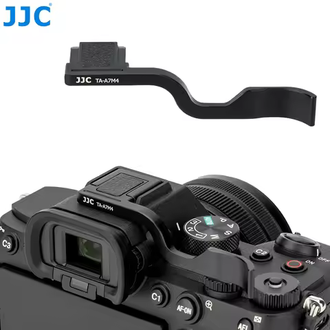JJC A7M4 Metal Thumbs Grip Thumb Up Grip for Sony A7R V A7IV A7 IV Camera Ultra-Light 5.8g Comfortab