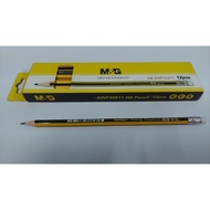 [DOZEN] HB PENCIL AWP30871 MG PENCIL + ERASER HB AWP30871 HEXAGONAL PENCIL