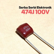 MYLAR 474 100V MILAR 474J 100V 470K 470N 100V CAPACITOR
