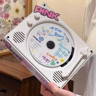 CD Player เครื่องเล่นซีดี เครื่องเล่น cd แผ่นเรโทร แผ่นฟังไข้ อัลบั้ม เครื่องเล่นบลูทูธ ของขวัญ