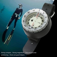 La Bàn Quan Sát Dây Đeo Cổ Tay La Bàn Điều Hướng Lặn Biển Tiện Dụng Mặt Số Dạ Quang Chống Nước Có Dâ