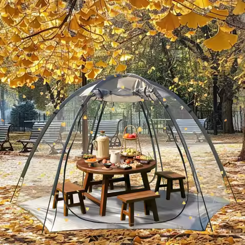 6 Person PVC Bubble Tent - Large Oversize Weather Proof Pod - Sports Tent Camping Tent - Starry Sky