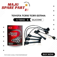MSP PLUG CABLE TOYOTA ESTIMA 2.4 TCR10 , TCR11 5MM 2TZ-FZE 1SET E-T2045