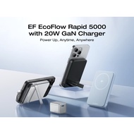 ECOFLOW Rapid Powerbank Wireless 5000mAh Ultra-Fast Magnetic Portable Charger with Stand & Built-in 