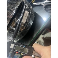 SILICONE 6MM FLEX BLACK