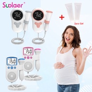 Suolaer Household Use Doppler Heart Rate Detector for Pregnancy Women Fetal Heart Device with LCD Sc