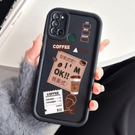Case For Realme 7i C17 Shockproof Coffee Milk Phone