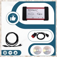 (MDQS) Car Truck Diagnostic Tool Multidiag Pro+ PCB TCS Bluetooth OBD2 Scanner V9.0 V2021.11 NAIS Re