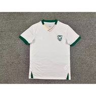 Fans 2627 Bolivia away football jersey short sleeved T-shirt S-4XL