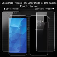 Hydrogel Screen Protector for Samsung Galaxy A6 A6 Plus/ / A7 A9 2018 Full Cover/