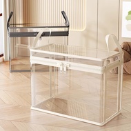 Doll Storage Bucket Plush Toy Storage Handy Tool Tube Transparent Storage Box Large Capacity Doll Do