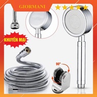 Sen tắm Bộ vòi hoa sen tăng áp tặng đầu vòi rửa 2 chế độ nước VHS08-DV02