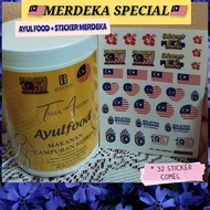 Ayul Food+Merdeka Sticker (32 pcs)