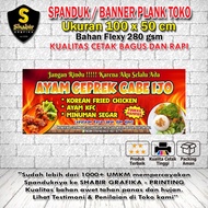 PRINT KFC FRIED CHICKEN BANNER