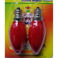 e12 led chili bulb red