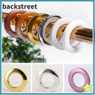 BACKSTREETYFDX Curtain Grommet, Plastic Hanging Curtain Eyelet Ring, Curtain Accessories Mute Hangin