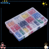 SUSSG 2120PCS Wire Crimp Connector, Insulated Cord Copper Wire Insulated End Terminal, "Heavy Duty 2