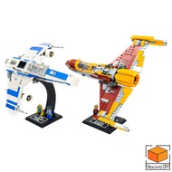 Display Stand for Lego Star Wars New Republic E-Wing vs Shin Hati's Starfighter (75364)