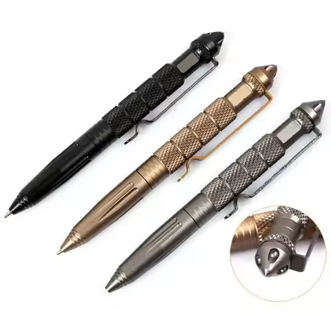 1/5pcs Z30 Pen Student Tactical Pen Anti Slip Portable Self Defense Pen Aluminum Steel Glass Crusher