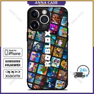 Robloxs Game Phone Case for iPhone 17 Pro Max / iPhone 16 Pro Max / 14 Pro Max / Samsung Galaxy S25 
