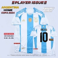 ARGENTINA HOME PLAYER ISSUE JERSEY BOLA ARGENTINA HOME TERBARU COPA 2024 JERSEY ARGENTINA COPA 2024 