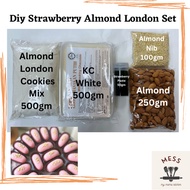 DIY Strawberry Almond London Cookies Set