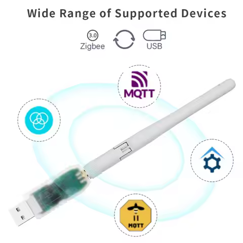 SMLIGHT Zigbee 3.0 SLZB-07MG24 Smallest Thread/Matter Zigbee2MQTT USB Adapter Support Works With Zig