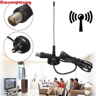 VORTEX Digital Tv Antenna, DVB-T/TV Free Channel TV Antenna Freeview, TV HDTV Box Black Mini 5dBi HD