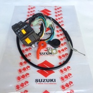 SUZUKI SWITCH HOLDER Kiri PLUS COKE CABLE AND COKE LEVER SATRIA 2-STROKE HIU LUMBASUZUKI