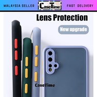 Samsung A02S A32 4G A33 5G A53 5G A72 matte camera protect case casing cover fon sarung 手机壳