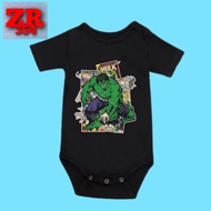 KATUN HULK BABY JUMPER MARVEL MOVIE FILM T-SHIRT BABY CLOTHES AGED 0 - 12 MONTHS TO 1 YEAR BABY KIDS