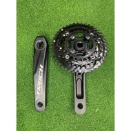 Affordable Crankset Tirich 3x Square Type Crankset Fixie