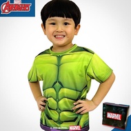 Best Marvel Tshirt Kids Costume/Quality Hulk Mav775 Children's Costume