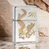 【ZIPPO官方旗艦店】日本傳統風格-神龍飛舞防風打火機 ZA-5-26F