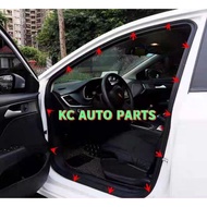 Isuzu d-max dmax 2005-2022 Door BODY INNER RUBBER GETAH Weatherstrip Rubber Seal dalam hitam rubber 