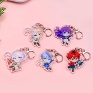 Potdemiel | 5Pcs Anime Frieren: Beyond Journeys End Acrylic Keychain Cute Backpack Pendant Bag Charm