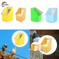 [chulisia] Bird Feeding Cage Accessories Hanging Pigeon Feeder Water Food Container for Parrot Budgi