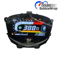 สำหรับยามาฮ่า Y15 Y15ZR V2 2019-2025มิเตอร์ดิจิตัลเครื่องวัดความเร็ว LCD เครื่องวัดระยะทางปลั๊กแอนด์