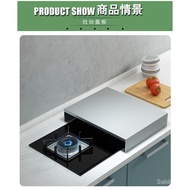 Stainless Steel Gas Stove Cover Plate Induction Cooker Shelf Stove Cover Stove Base Kitchen Storage
